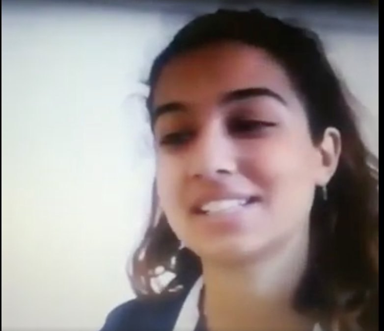 Nuestra alumna, Liza Makharashvili, Campeona Nacional Public Speaking Contest.