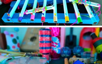 Instrumentos Musicales con Materiales Reciclados