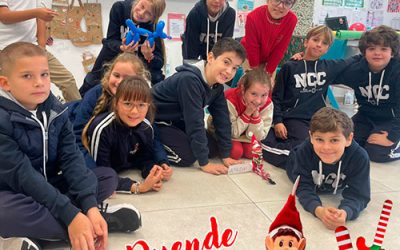 El Grinch y el Duende Chispas en New Castellar